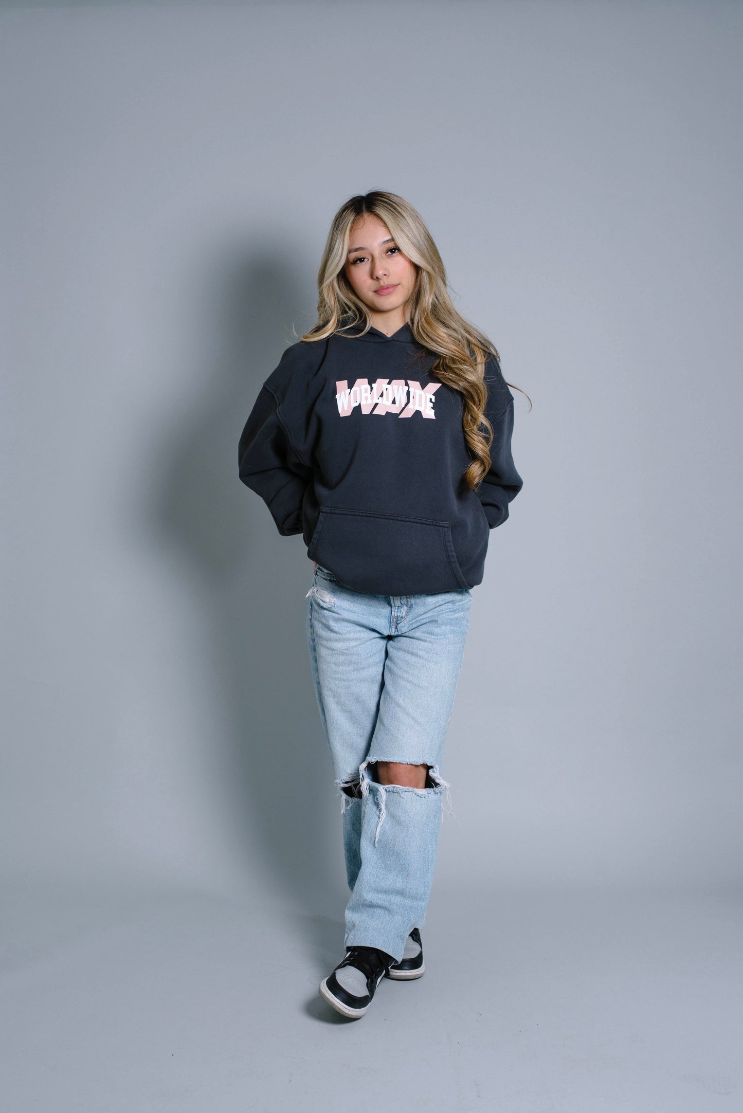 Charcoal Global Hoodie