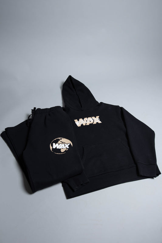 Black Global Sweat Suit