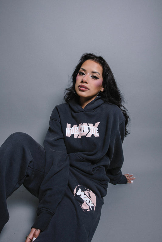 Charcoal Global Hoodie